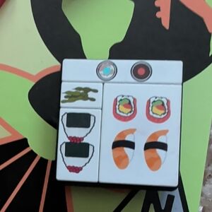 1 Crocs Cali Wanderlust Collection Jibbitz - Sushi Box